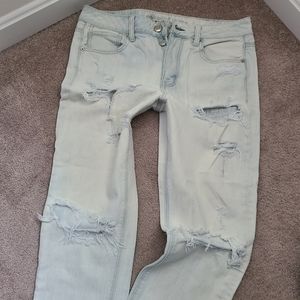 American Eagle tomgirl jeans 8